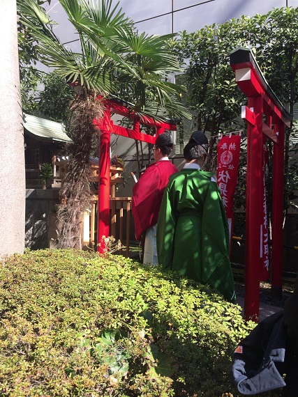 Inari Festival at office shrine Inari Festival at office shrine